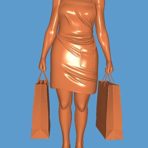 CIVIL WOMAN 04 - CIVIL WOMAN 04 - Figure for RPG - RPG Minifigure