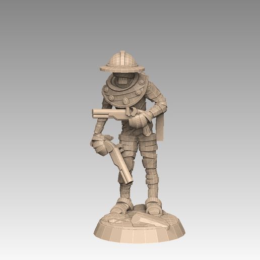mh2-prom3f.jpg 3D file Mummy Pack 1・3D printing idea to download, SharedogMiniatures