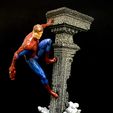 Fan de la statue de Spiderman, impression 3d