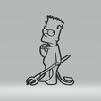 Bart-Simpson-Evil-2D-Art.png Bart Simpson Evil 2D-Art - Frame