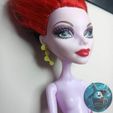 9.jpg REPLACEMENT EARRINGS FOR FRANKIE STEIN SCARIS STYLE  MONSTER HIGH