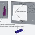 Tech-Drawing.jpg Samsung S9 FE - Soporte de pared para tablet de 10,9 pulgadas