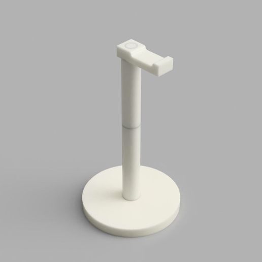 Headphone Holder 2.jpg Free file Headphone Holder・Template to download and 3D print, Arostro