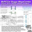 MRCC_Buggy-MegaCOMBO_17.jpg MyRCCar OBTS Buggy Mega COMBO, including Chassis, Body, Shocks, Wheels, HEX, and Motor Pinions