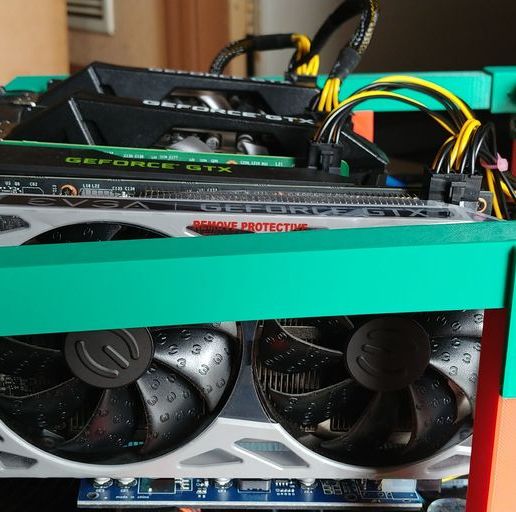 🖥️ Bitcube Crypto Mining Rig Ender 3 Friendly Fully 3D Printed・Free 3D ...