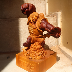 fullcnc.png MONKEY D LUFFY - ONE PIECE - STL CNC Wood