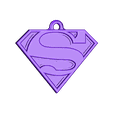 04-Superman keychain.stl Set x10 super hero keychains ( WORK FROM HOME)
