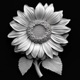 sunflower.png Sonnenblumen-Skulptur