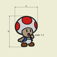 TOAD-ACOTADO.png TOAD KEYCHAIN