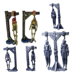 Exection-Hanging-Sample-1-Mystic-Pigeon-Gaming-1.jpg 3D file Hanging People and Skeletons Fantasy Resin Miniatures Collection・3D printer design to download