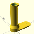 SpoolMount.png Filament Spool Hanger (Parametric)