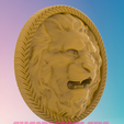 2.png ornament lion,3D MODEL STL FILE FOR CNC ROUTER LASER & 3D PRINTER