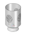 vase52-15.jpg nature style vase cup vessel v52 for 3d-print or cnc