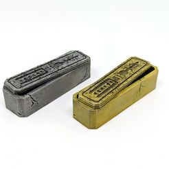 b9a10cd858db478f81f8553e21b0b8af_display_large.jpg Free STL file Sarcophagus for Gloomhaven・3D printer model to download