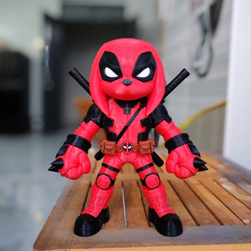 Knuckpool – KNUCKLES × DEADPOOL Fan art (no ams-multiparts/3mf)