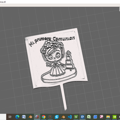 2023-05-12-2.png STL file First Communion Girl・3D printer model to download