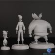 77.jpg Colección Monkey Island Impresión 3D STL - Juego de ensamblaje multipieza de Guybrush y LeChuck