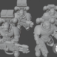 folder_00.png Free STL file Angelic Space Soldiers with Heavy Weapons・Template to download and 3D print