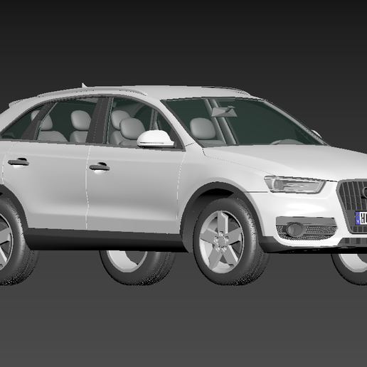 Audi Q3 8U 2011 3D model