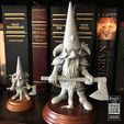 Photo-Jul-13,-4-14-18-PM.jpg Gnome with Axe, Fantasy Tabletop RPG Miniature or Garden Gnome Statue