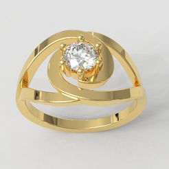 Project-0240-A.jpg Anillo solitario de diamantes de 5 mm