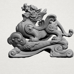 Chinese mythical creature - Pi Xiu - A01.png Free 3D file Chinese mythical creature - Pi Xiu 01・3D printable object to download