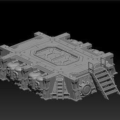 render_1.jpg STL file launch pad・3D print design to download