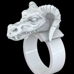 Screenshot-2023-10-01-015250.png STL-Datei Drachenring・3D-druckbare Vorlage zum herunterladen