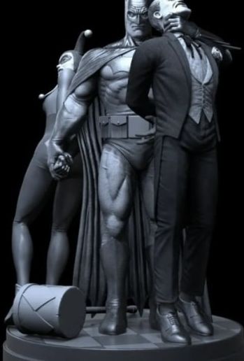 Batman Diorama 3D model