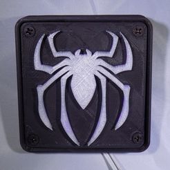 1_display_large.JPG Free STL file SPIDERMAN LED Light/Nightlight・3D printable model to download