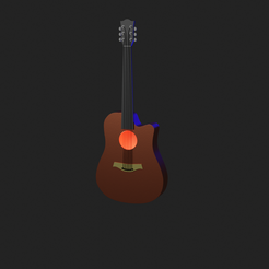 rr.png STL file Guitar - Guitar・3D printing idea to download