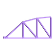 LH_Main_Truss_Section.stl HO Scale126 ft Steel Arched Truss Bridge