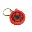 IMG_5100.jpg Spider-Man Logo Rotating Fidget Keychain