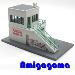 posteaiguillage1.jpg 3D file HO signal box・3D print design to download