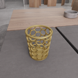 untitled1.png 3D Honeycomb Vase with 3D Stl File & Small Vase, Decorative Vase, Flower Vase, Gift For Girlfriend, Unique Vase, Honeycomb Decor