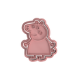 Mommy.png Peppa Pig Full Character Set Cookie Cutter (For Personal Use)