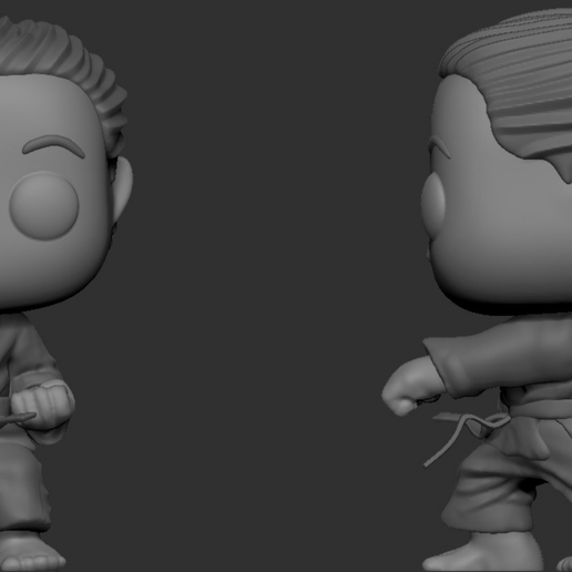 Funko Pop Karate Kid - 3D model önizlemesi