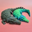 03.jpg ГИГАНТСКИЙ КРОКОДИЛ, ШАРНИРНЫЙ, ГИБКИЙ