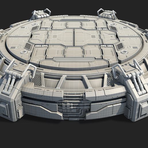 A_0004.jpg Sci-Fi Mecha Platform Kit Vol 02