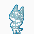 dsfdsgdsg.png STL file RAYMOND 2 CUTTER COOKIE / ANIMAL CROSSING /NINTENDO SWITCH・3D printable model to download