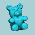 bh1.png Jelly Candy Molding Bear Heart - Gummy Mould