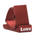 Standphone-Love-Photo.png Stand / Holder Phone or Tablet Heart Love with slipcase
