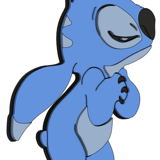 Stich.png Porta-chaves Stich Lilo & Stich