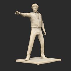 Pose13CharlesReach.jpg STL-Datei Cyberpunk People x5 kostenlos・3D-Drucker-Design zum herunterladen