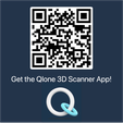 GetTheQloneAppQR.png Einstein scanned with Qlone