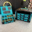 1000108224.webp Modular 3D-Printed Hardware Organizer with Labeled Drawer System