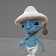 Screenshot_4.png Smurf Cat Meme 3D Model