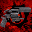 Assembly2.png Gears of War Boltok Pistol and Stand