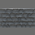 C53CF679-B0F2-4EAE-9791-E396069BA1B5.png SLIGHTLY WORN STONE BRICK WALL FOR MODEL MINIATURES *FREE!*