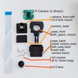 list.jpg Printable M12 Lens mount for Pi camera v2 (8Mpix) + gopro mount case